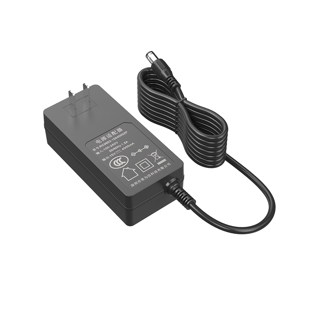 65W 24V 2.5A US Plug Wall Mount Power Adapters